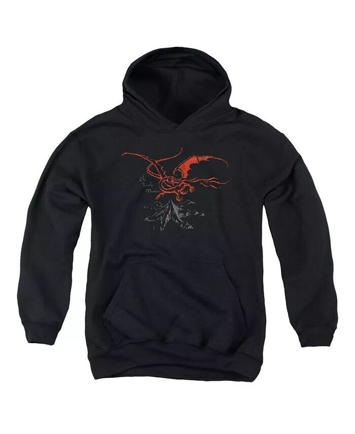 

Толстовка с капюшоном Smaug для мальчиков и подростков The Hobbit, черный