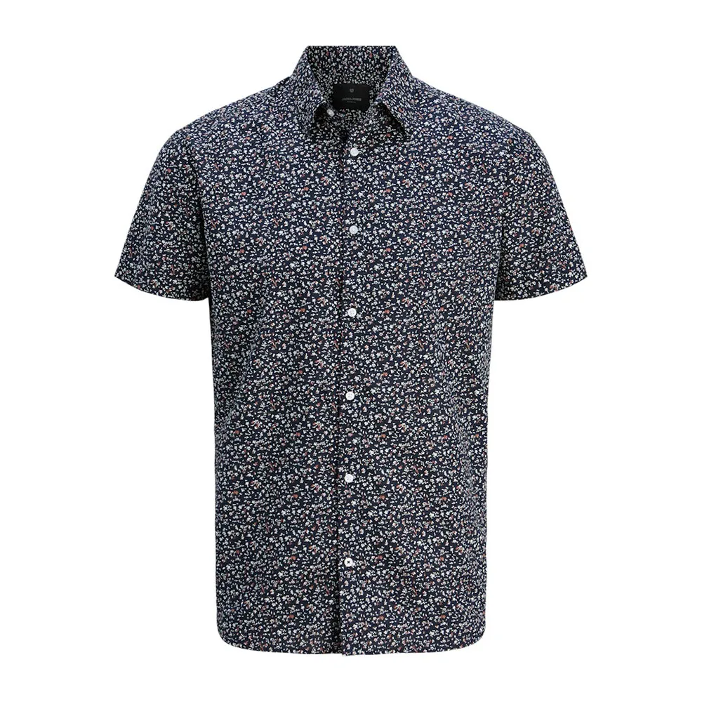 

Рубашка с коротким рукавом Jack & Jones Lasummer Print, синий