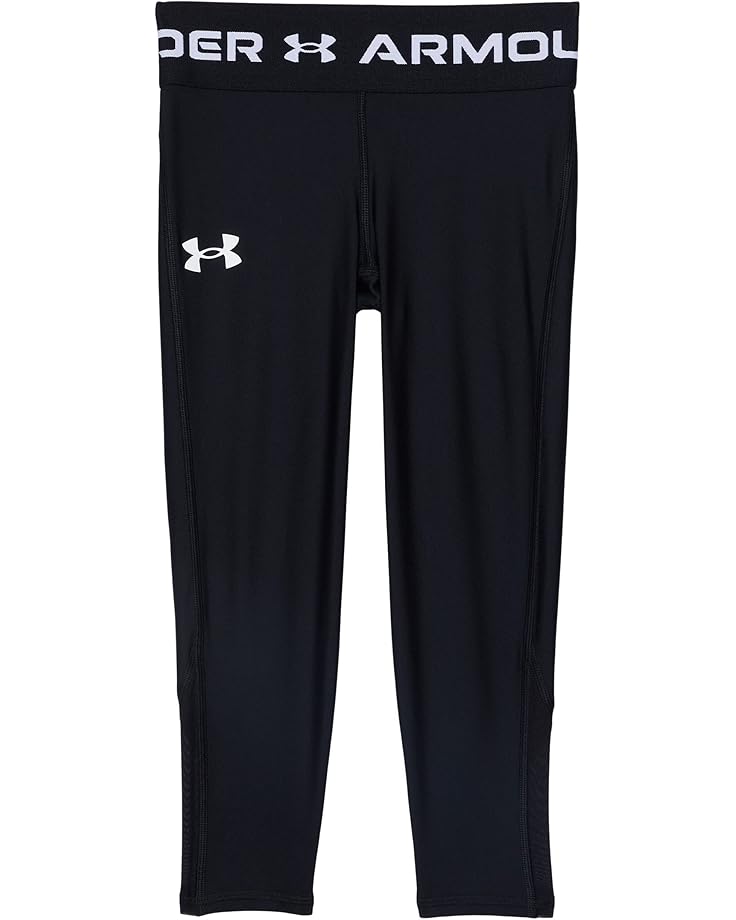 

Брюки Under Armour Kids Armour Ankle Crop, черный/белый