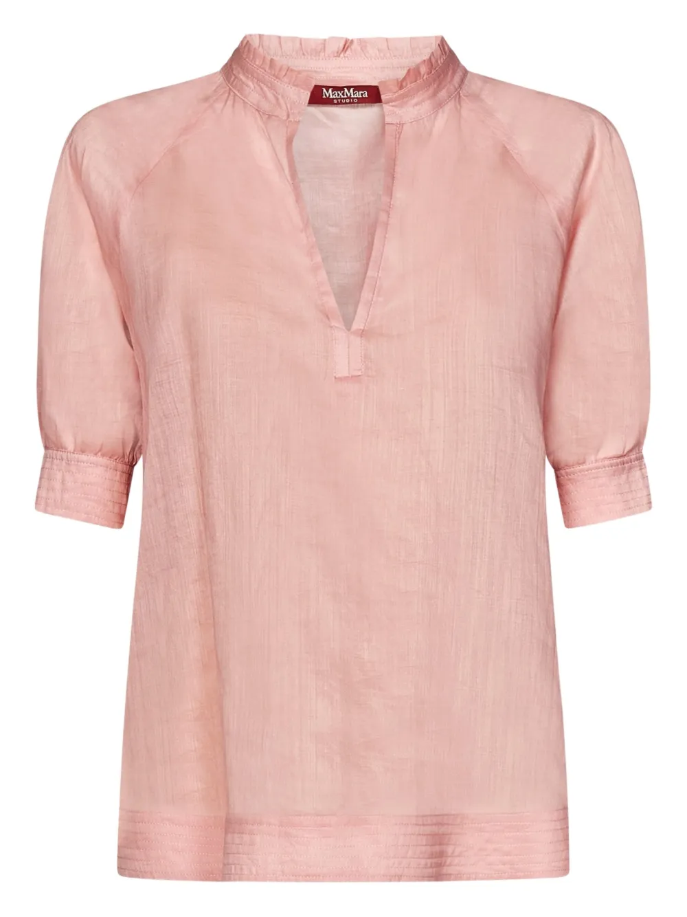 

Блузка с объемными рукавами MAX MARA, розовый