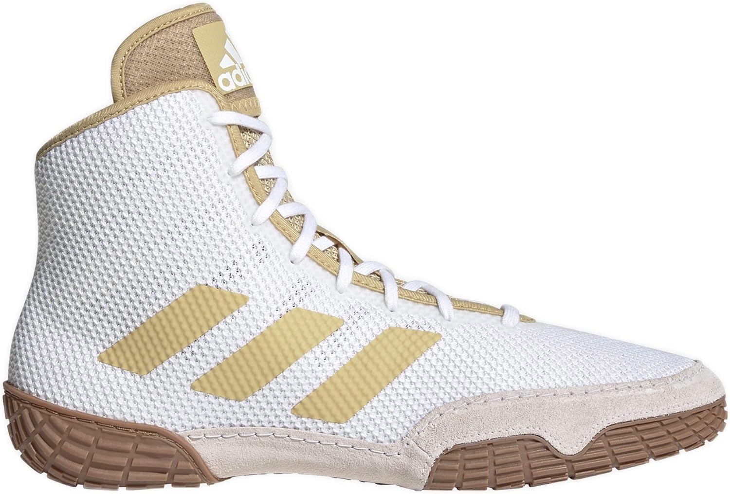 

Adidas Unisex-Child Tech Fall 2.0 Wrestling Shoe, белый/золотой