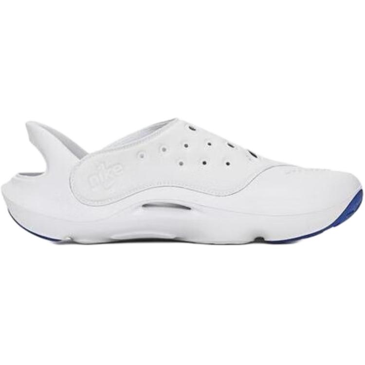 Детские сандалии Aqua Swoosh с противоскользящим покрытием, износостойкие, низкие, подростковые Nike, белый — фото 2