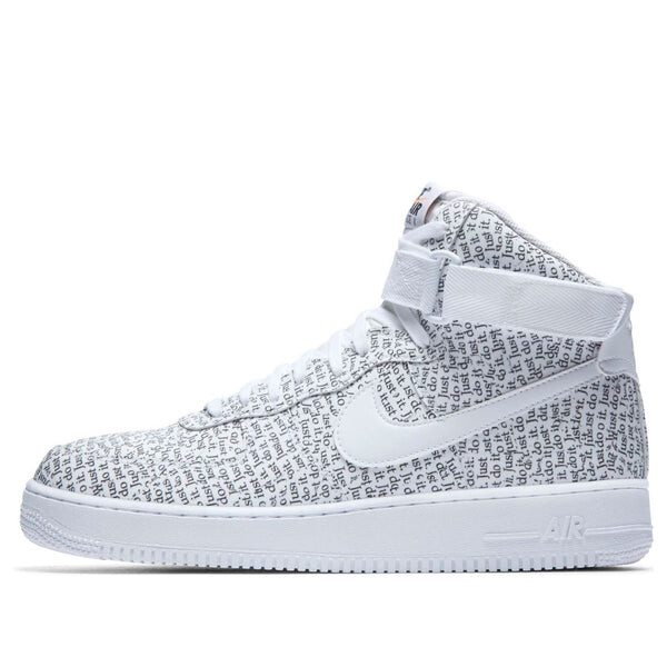 

Кроссовки air force 1 high '07 lv8 'just do it' Nike, белый