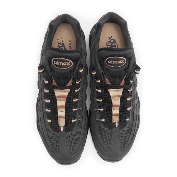 Кроссовки x central cee air max 95 'black metallic bronze dusted clay' Nike, черный — фото 3