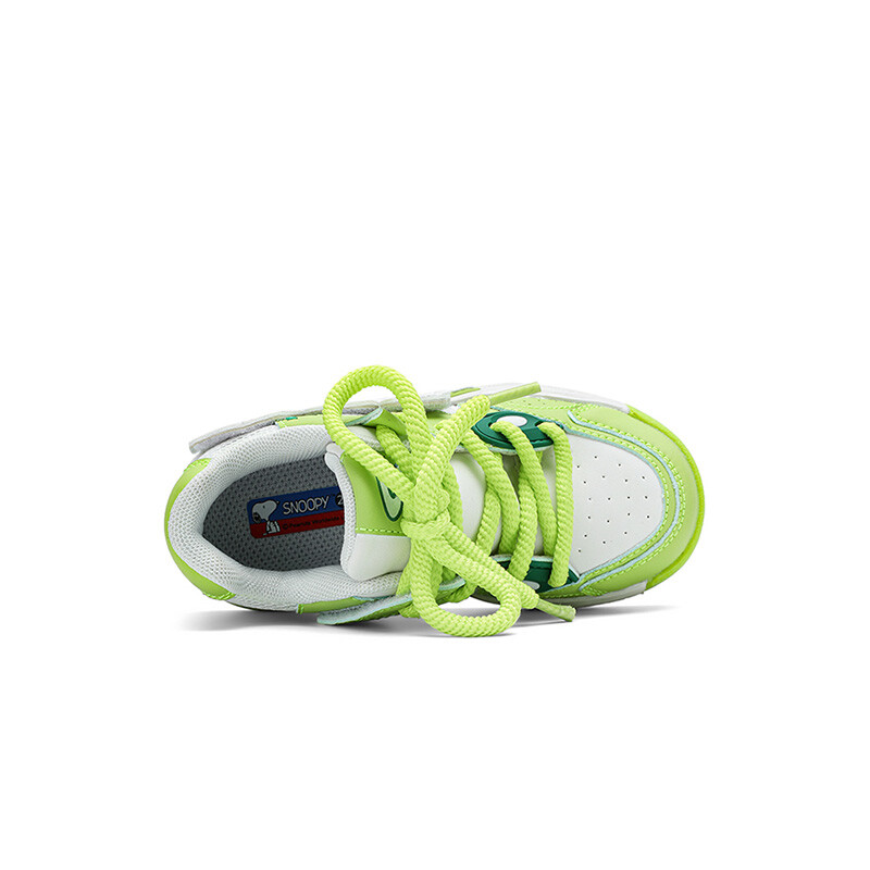 Кроссовки Snoopy Kids Lifestyle Shoes Kids Low-top White, зеленый — фото 4