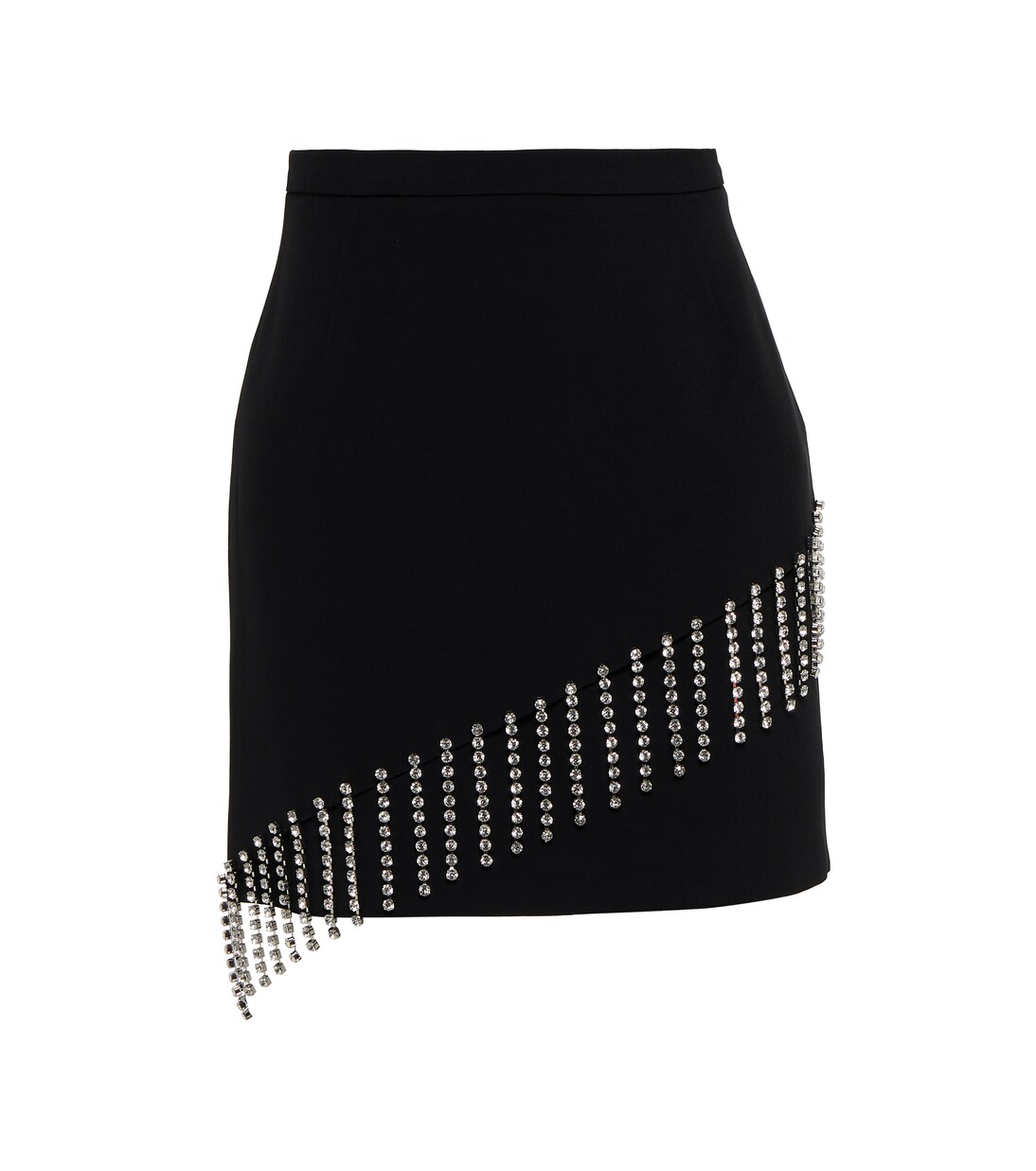 

Украшенная мини-юбка с высокой талией Christopher Kane, черный