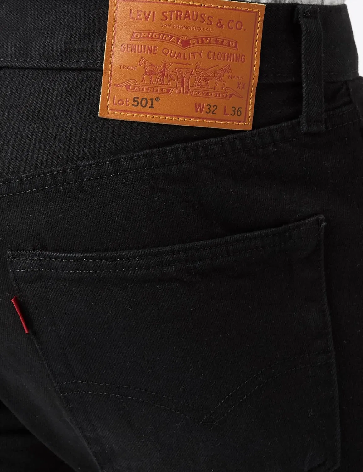 Джинсы Levi's 501 Modern Black — фото 3
