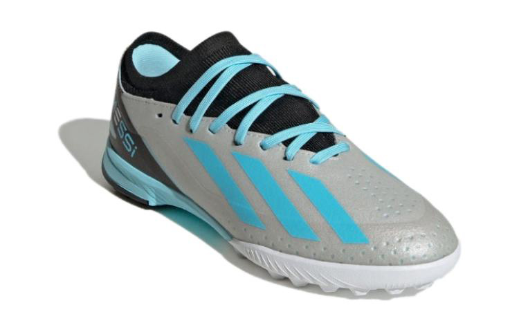 Adidas X Crazyfast Messi.3 TF J 'Infinito Pack', Серый/Черный/Синий — фото 2