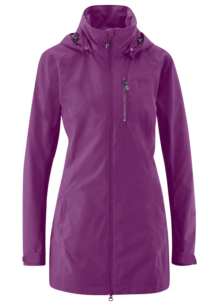 

Функциональная куртка Maier Sports "Perdura Coat W", модное пальто с полной защитой от непогоды, фиолетовый