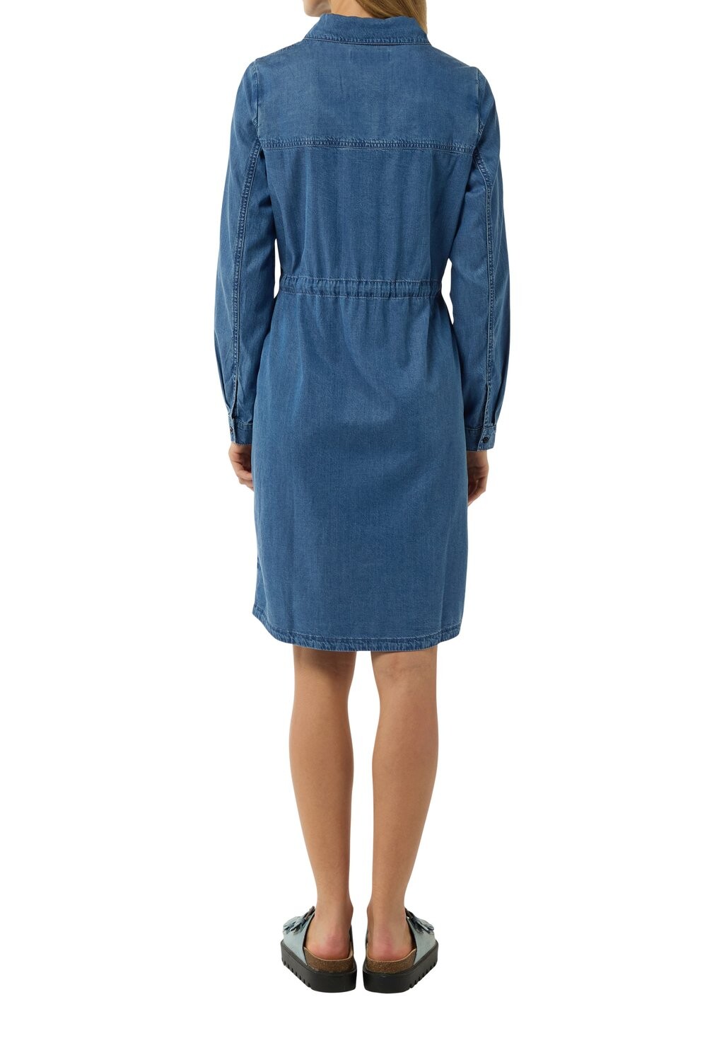 

Платье из денима comma casual identity, цвет Stone Blue Denim