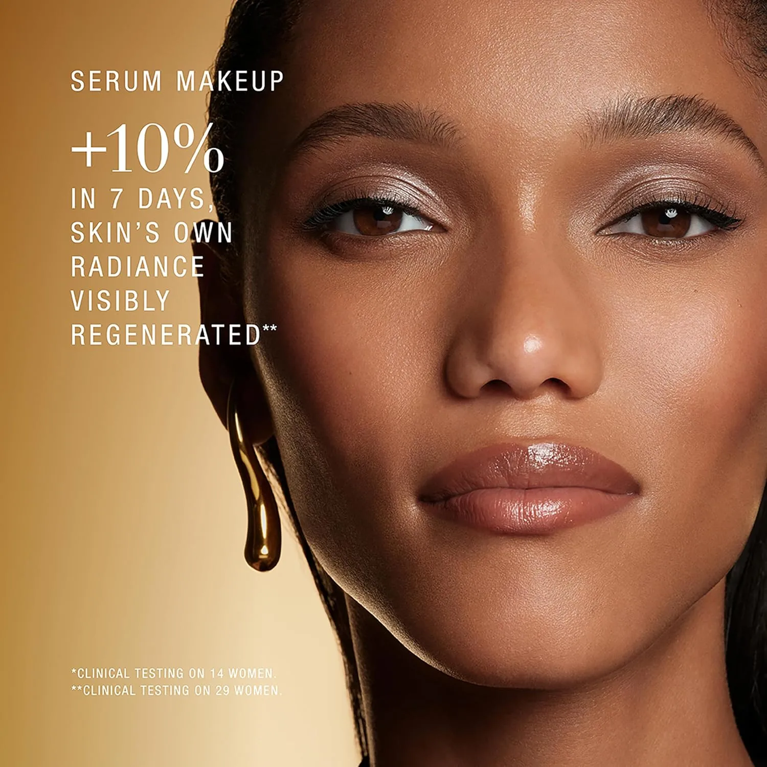 Крем-сыворотка Estée Lauder Re-Nutriv Ultra Radiance | Роскошная тональная основа с гиалуроновой кислотой | Стойкость и увлажнение до 12 часов, 30 мл, 2C0 Cool Vanilla - Light-medium with cool pink undertones — фото 3