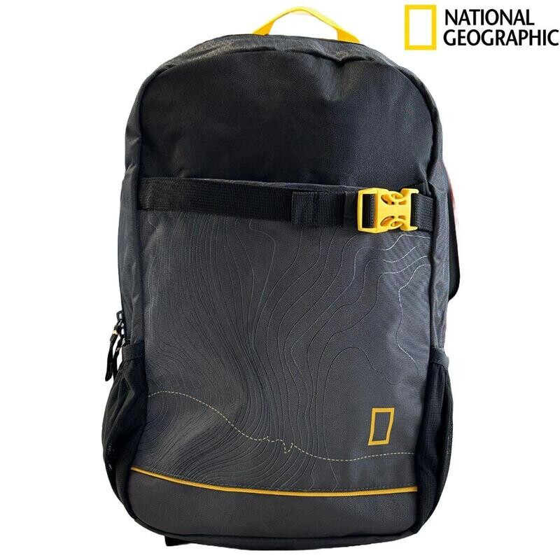 

Треккинговый рюкзак National Geographic, цвет asphalt grey/yellow