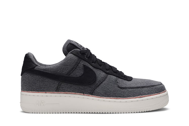 

Кроссовки Nike 3x1 x Air Force 1 Low Premium 'Black Denim', черный