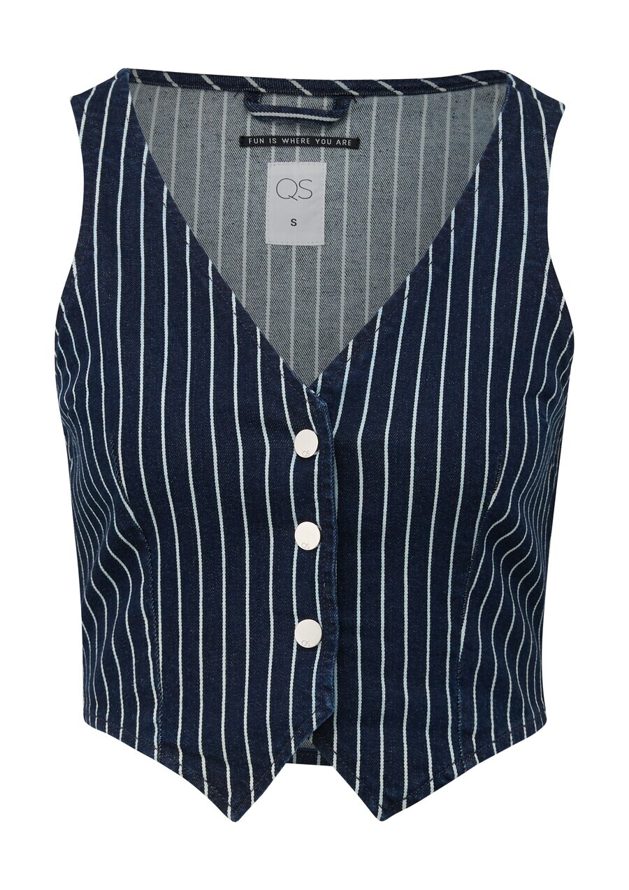 

Жилет QS Vest, синий деним