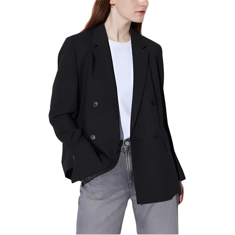 

Деловой костюм унисекс черный Uniqlo, черный