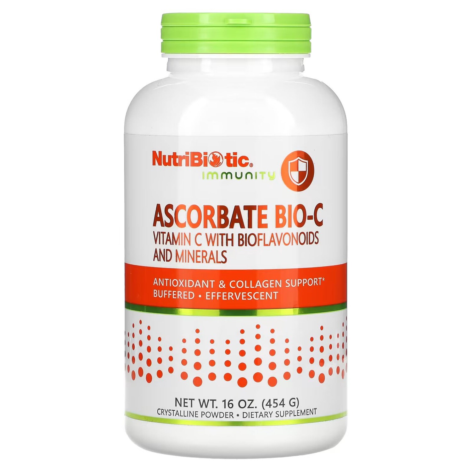 

Immunity, Аскорбат Bio-C, витамин С с биофлавоноидами и минералами, 16 унций (454 г) Nutribiotic