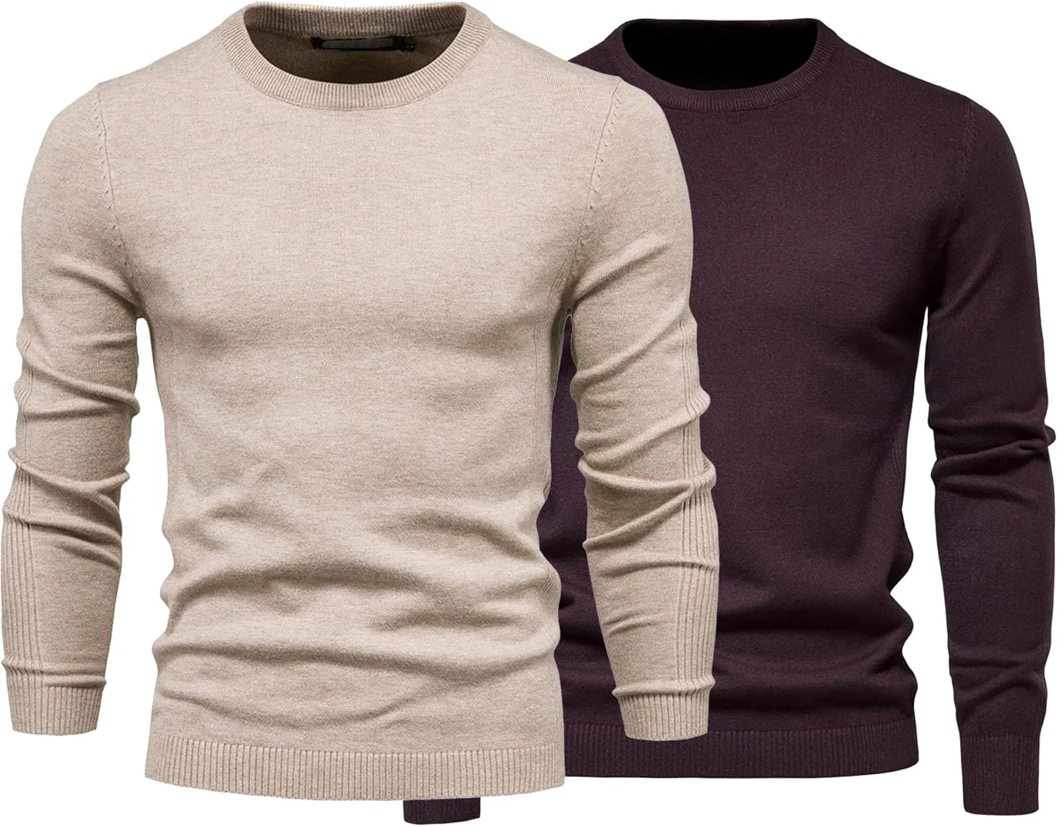 Мужской свитер Crew-Neck Thermal Knit, 2 шт