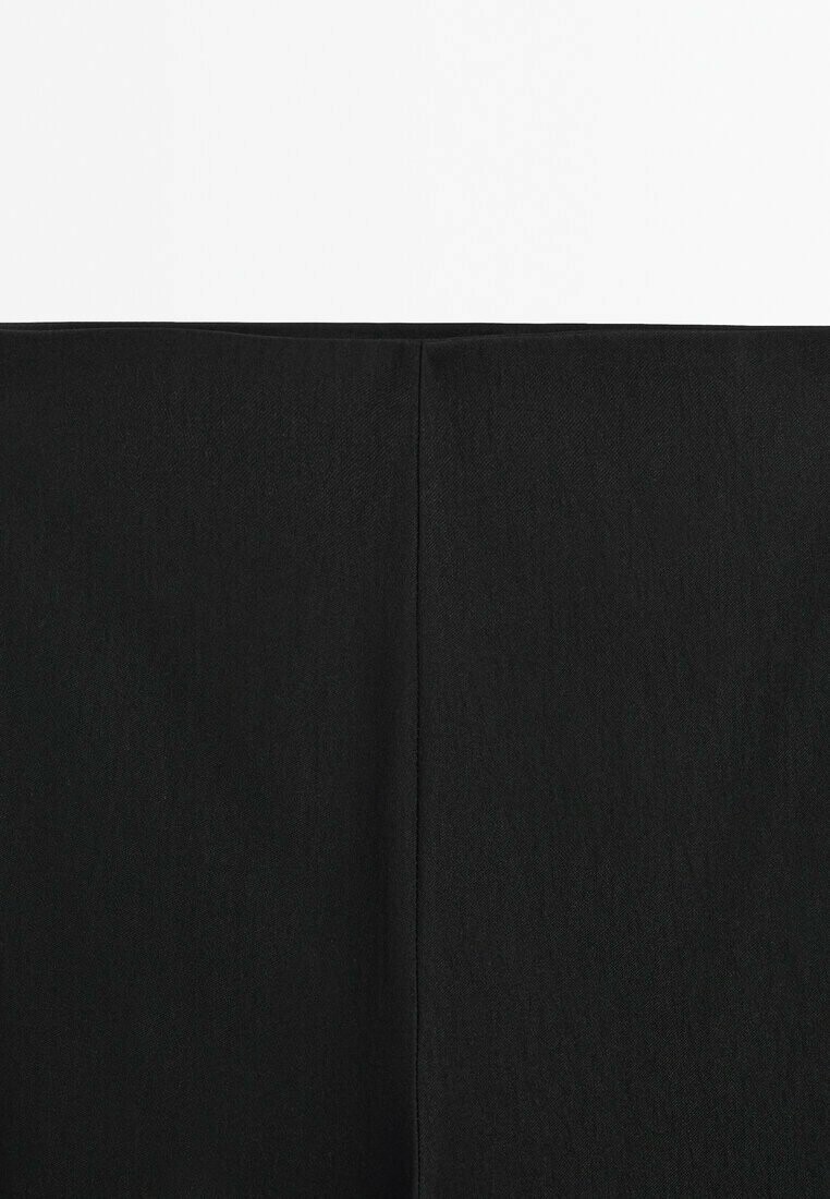 

Тканевые брюки STRAIGHT-LEG STRETCH Massimo Dutti, черный