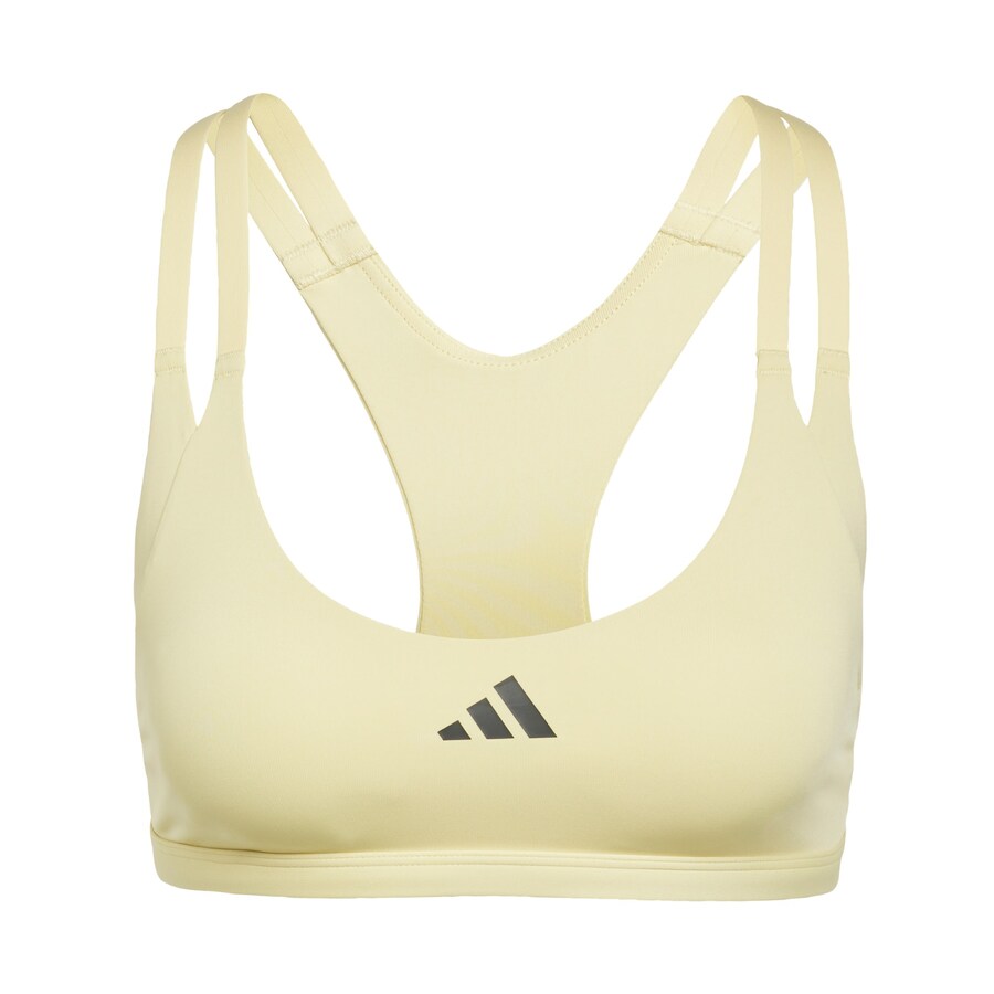 

Спортивный бюстгальтер без косточек ADIDAS PERFORMANCE Aeroimpact Luxe, цвет Light yellow