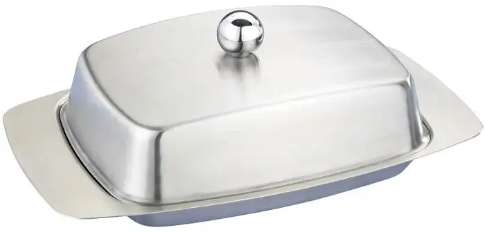 

Масленка Maximex, (1 шт.), 250 г Maximex 17,5х7х10,5 см, цвет silberfarben