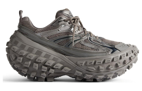 Кроссовки bouncer sneakers 'grey mesh and nylon' Balenciaga, серый — фото 2