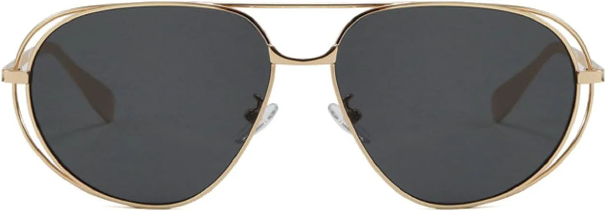 

Винтажные металлические овальные солнцезащитные очки, модные мужские и женские солнцезащитные очки, популярный дизайн, защита от ультрафиолета UV400 mincl, C1