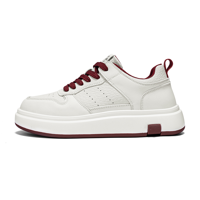 

Толстовка Air Force One серии осенне-зимняя, с флисовой подкладкой, легкая и удобная, год знака зодиака AOKANG, белый красный[Hidden Wedge]