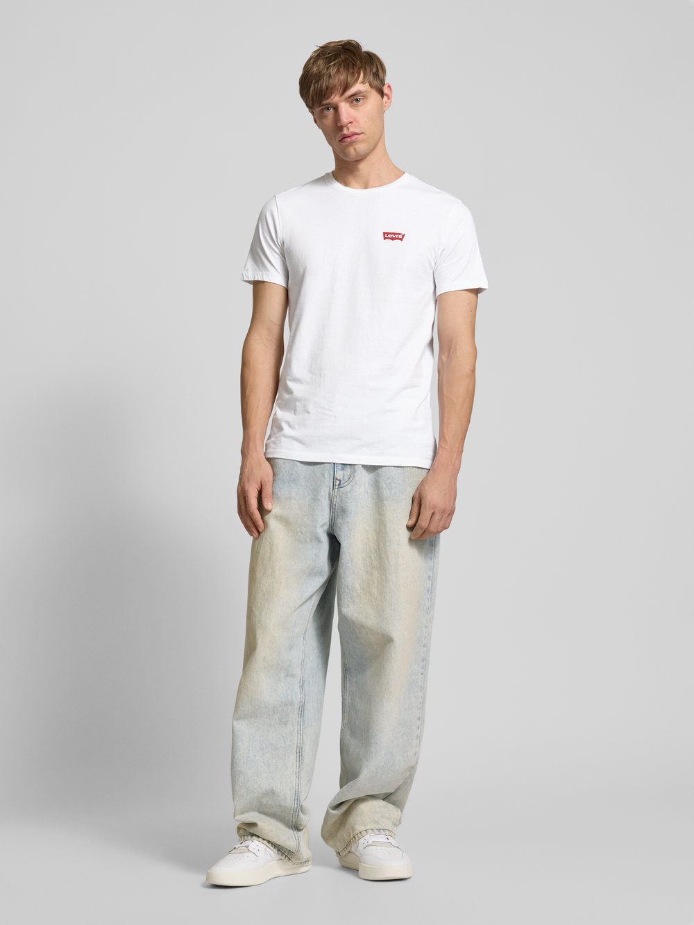 

Футболка с этикеткой в ​​упаковке 2 шт Levi's, белый