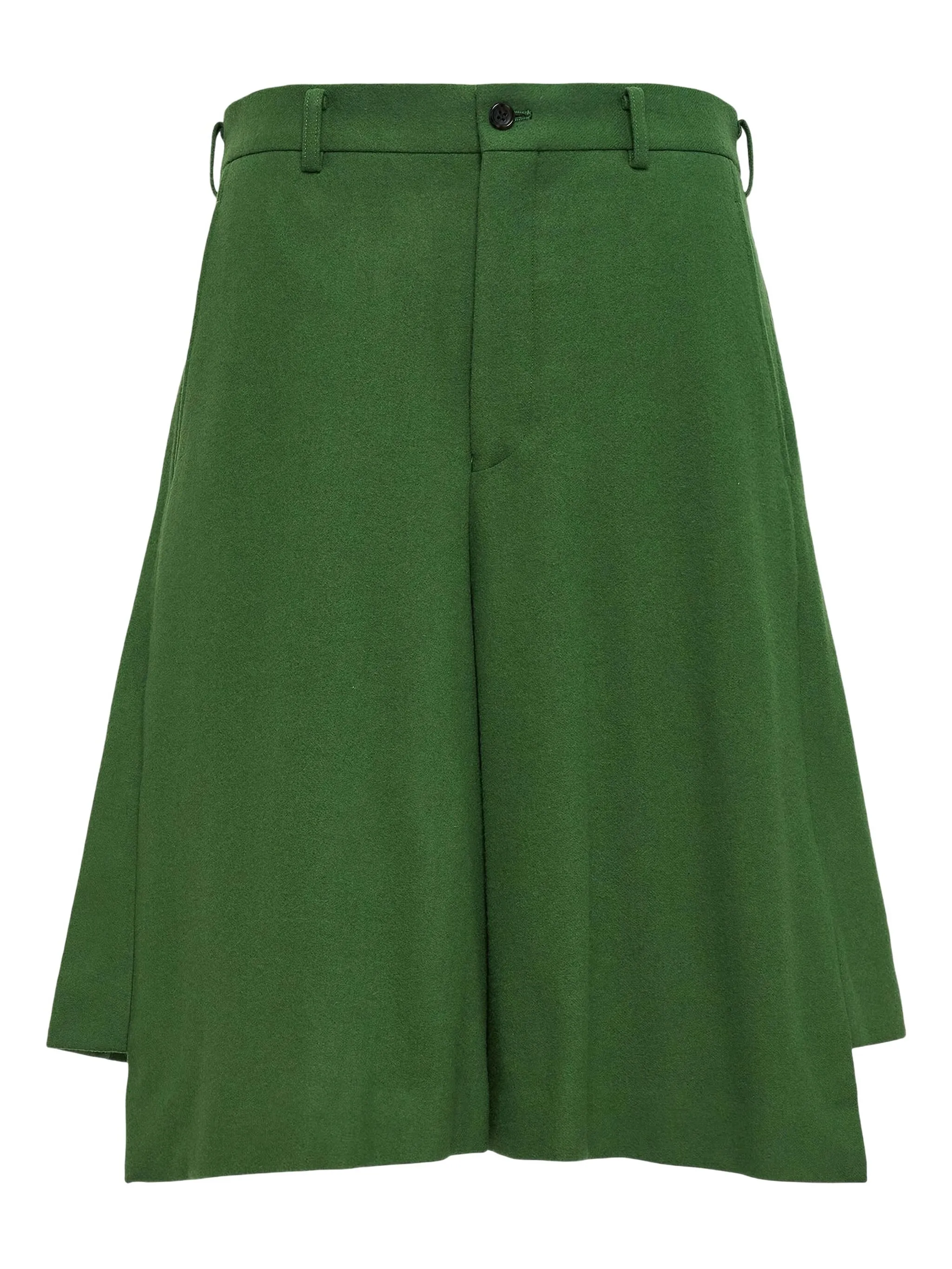 

Шорты с застежкой на пуговицу Comme Des Garçons Homme Plus, зеленый