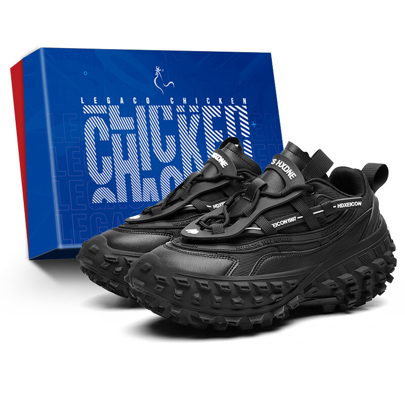 

Кроссовки Legaco chicken Chunky Sneakers Unisex Low-top, черный