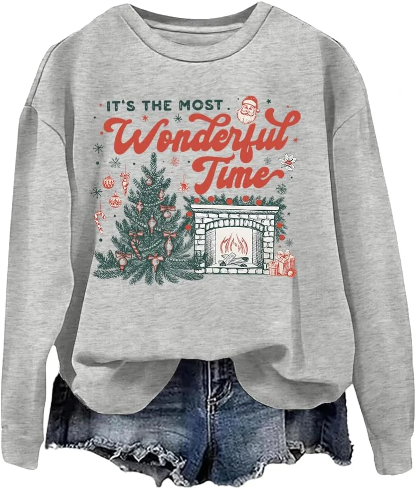 

Свитшут It's The Most Wonderful Time Of The Year, рождественский худи NACJOM