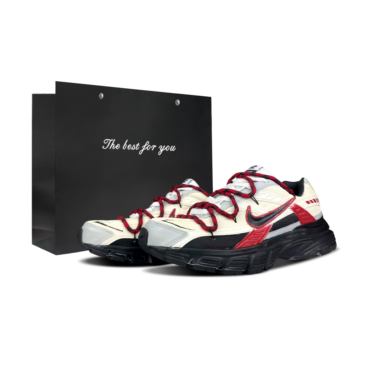 

Инициатор устойчивые к истиранию дышащие поддерживающие низкие кроссовки для бега unisex Nike, белый