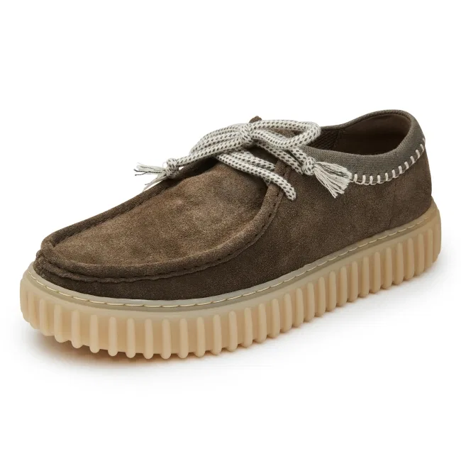 Мужские синие повседневные туфли Torhill Lo от Clarks