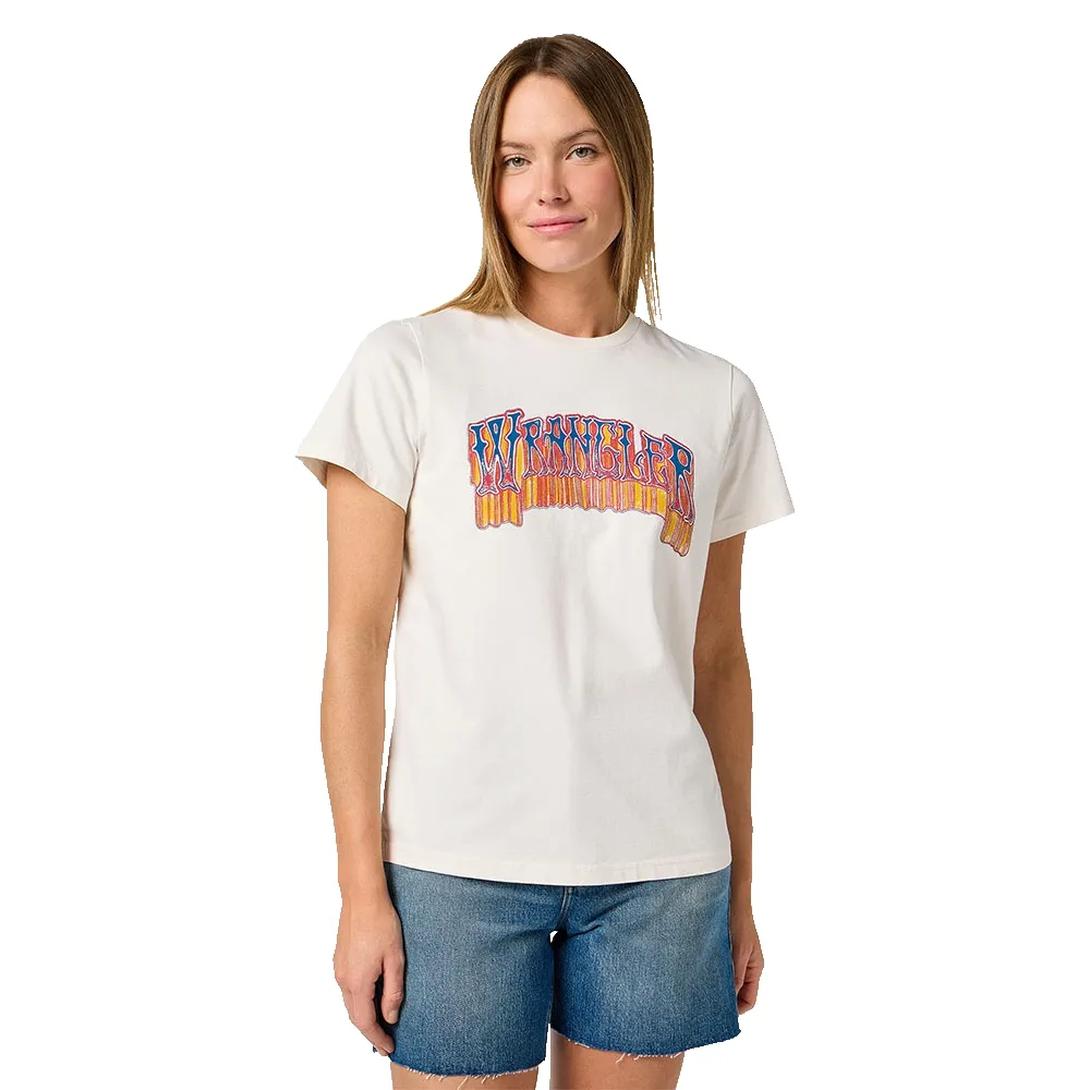 

Футболка с коротким рукавом Wrangler Graphic, белый