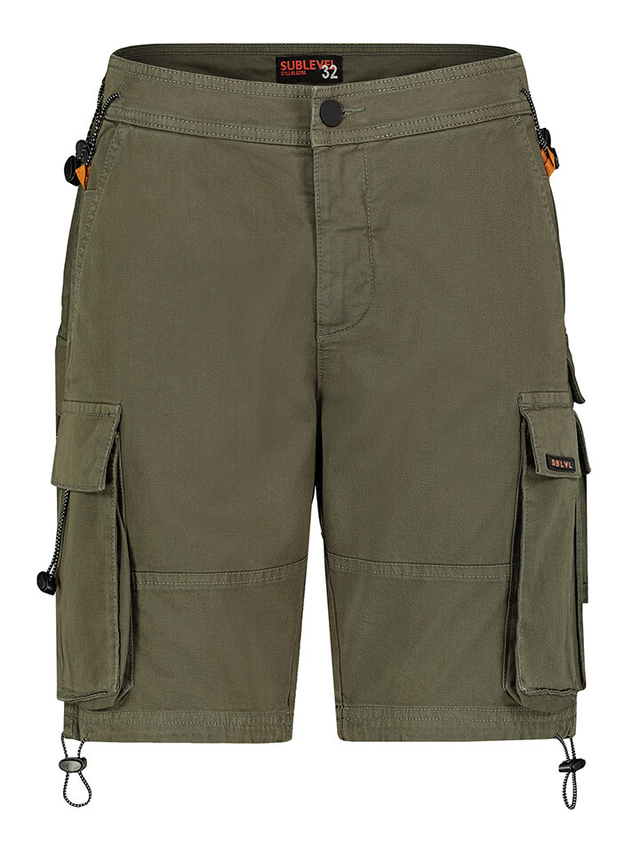 

Тканевые шорты Sublevel Bermudas, оливковый