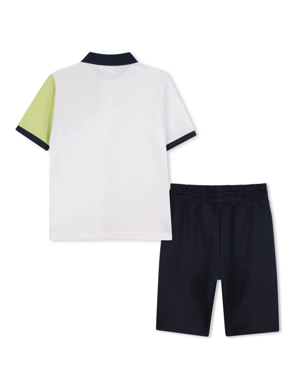 Спортивный костюм с логотипом BOSS Kidswear, белый — фото 2