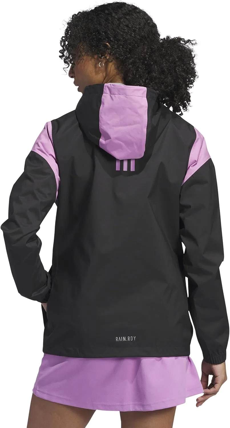 Куртка женская adidas RAIN.RDY, Black — фото 3