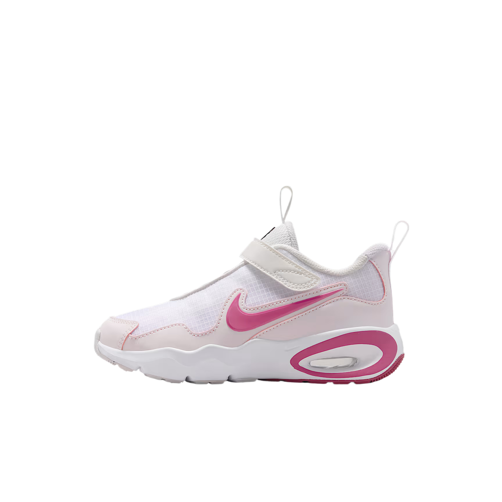 Кроссовки Air Max Nova Mid top для детей Nike, белый/светло-фиолетовый