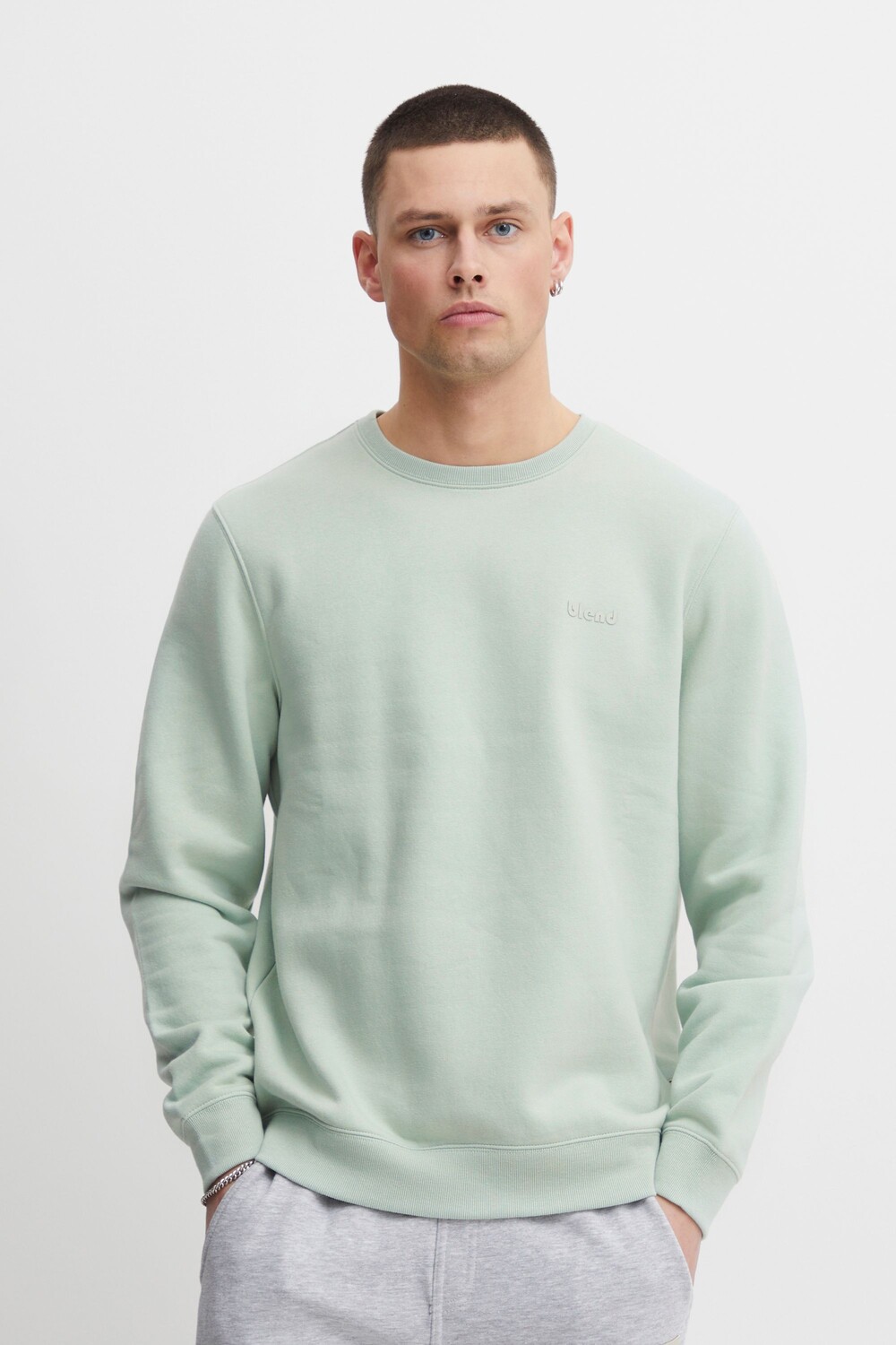 

Толстовка BLEND BHDownton Crew neck 20712522, зеленый