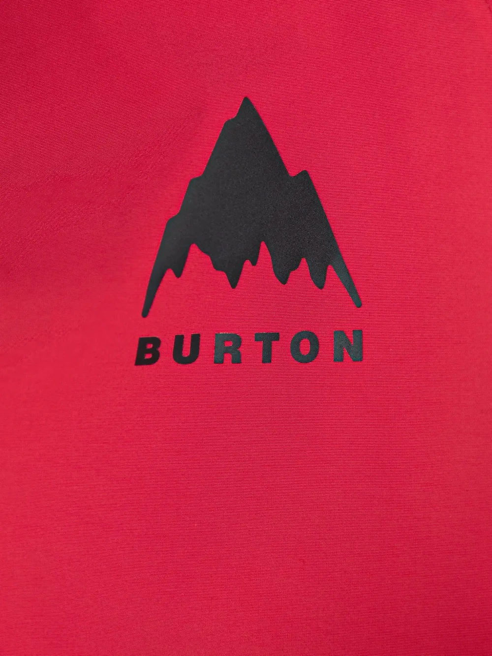 Пальто с капюшоном и принтом-логотипом Burton, красный — фото 3