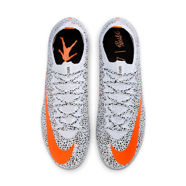Кроссовки cr7 x mercurial vapor 13 elite fg Nike, белый — фото 2