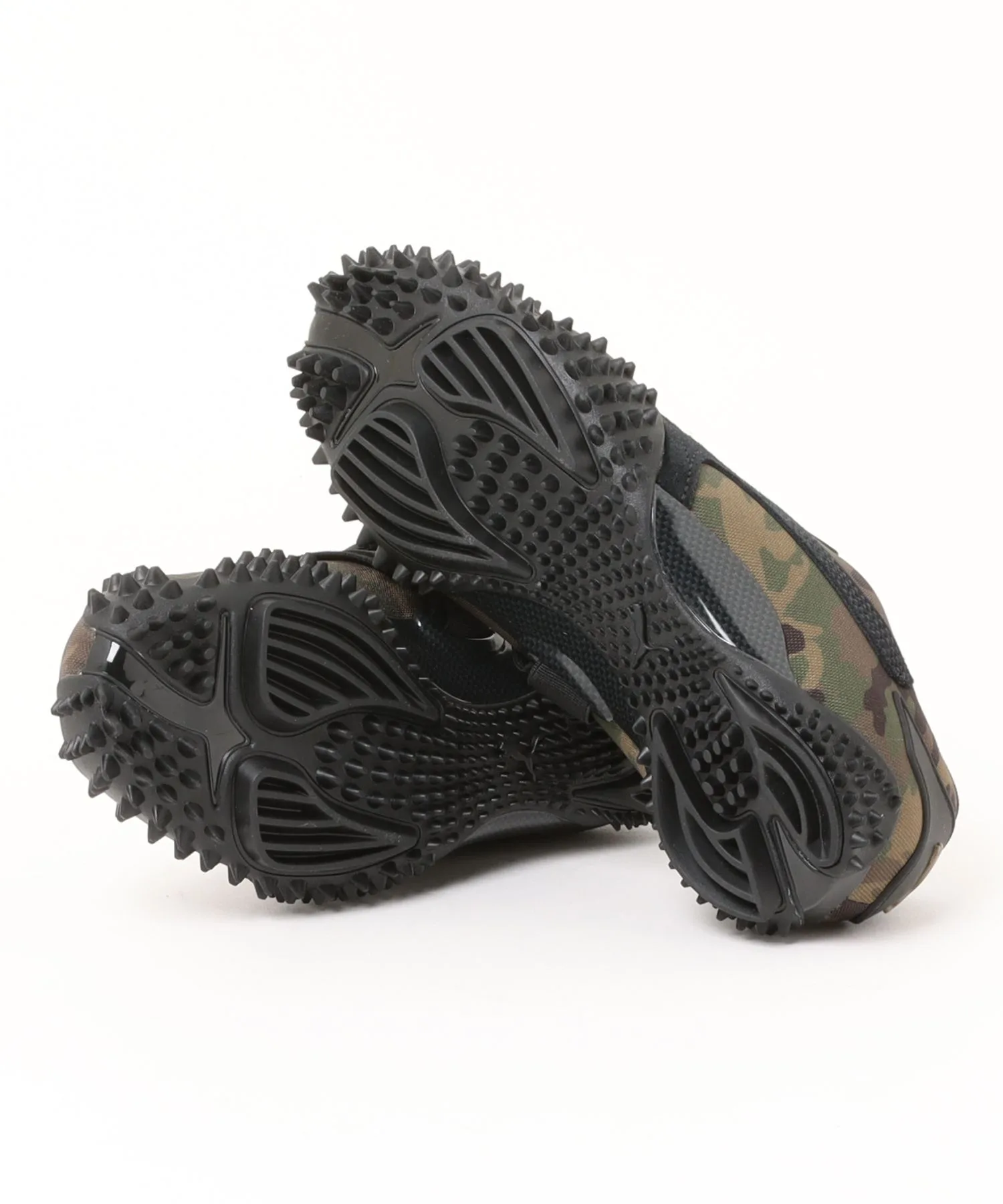 Мужские кроссовки с камуфляжным принтом MOSTRO CAMO PUMA зелёные — фото 3