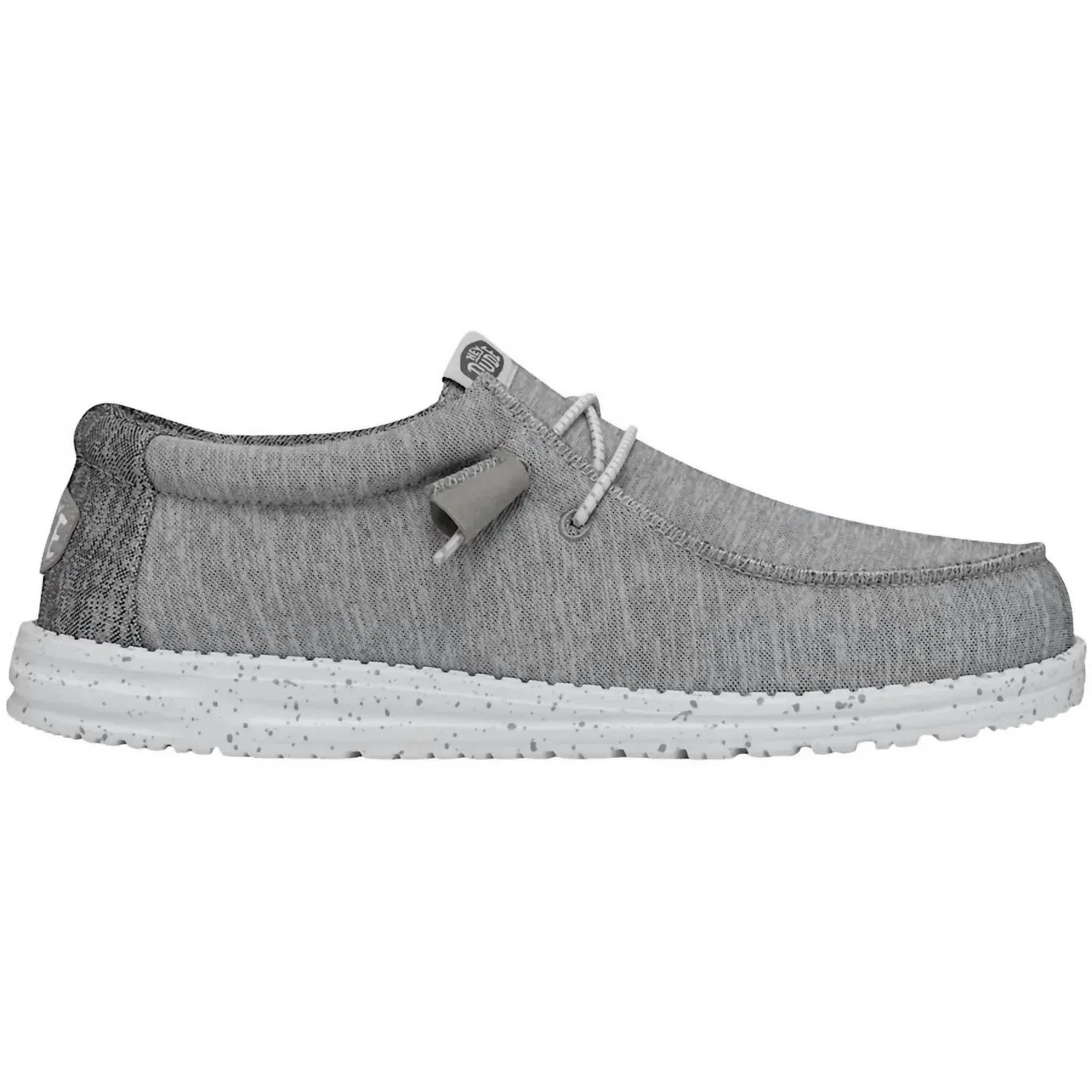 Hey Dude Мужские вязаные слипоны Wally Sport серого цвета