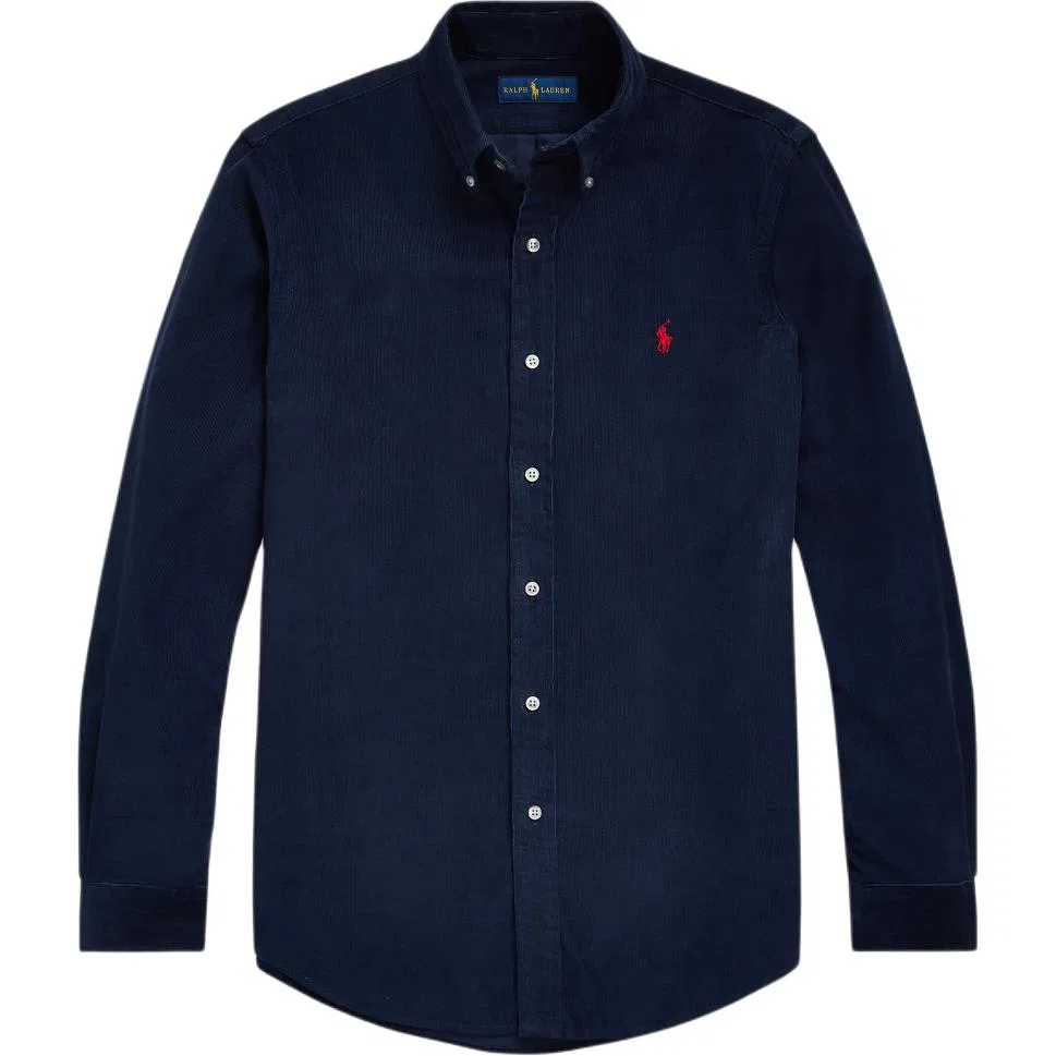 Рубашка FW25 Custom Men's Polo Ralph Lauren, Marine Blue