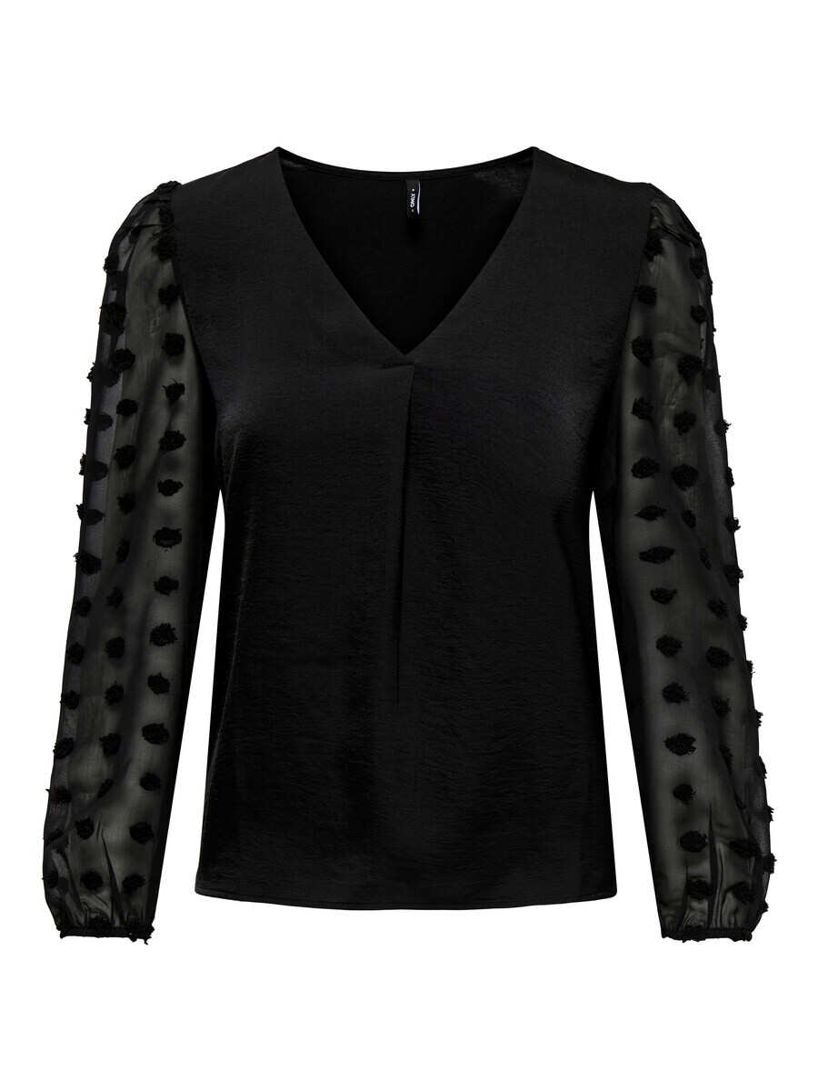 

Лонгслив ONLY Shirt ONLEMERY, черный