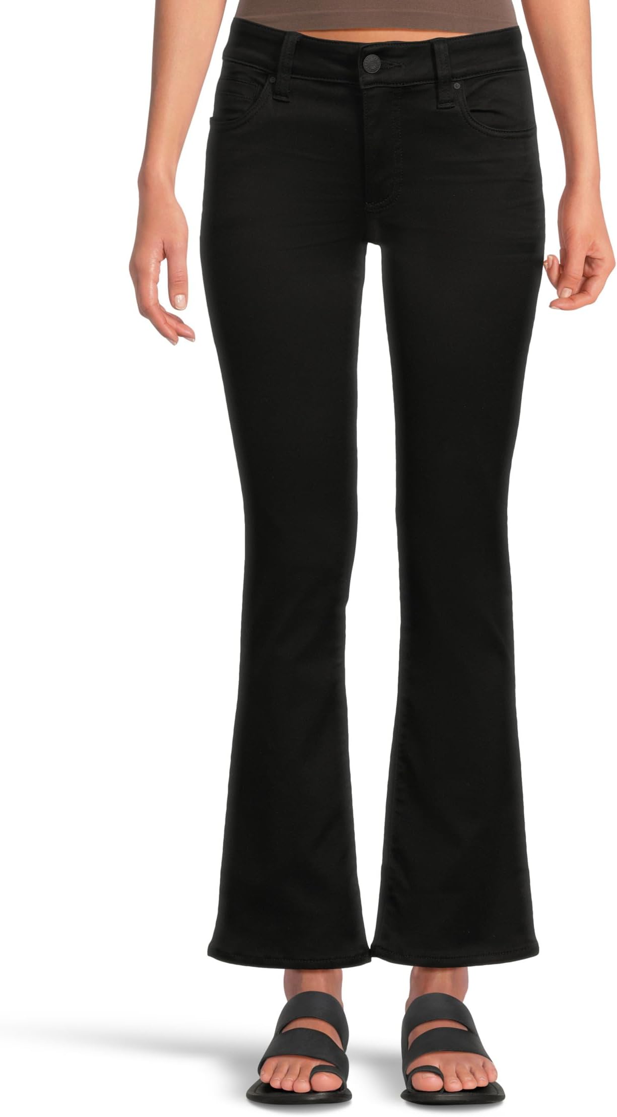 

Джинсы KUT from the Kloth Petite Natalie Bootcut, Black