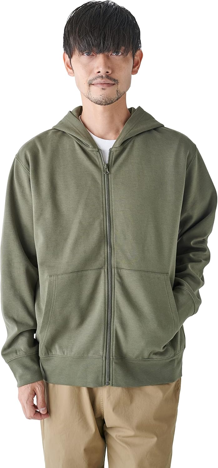 

Мужская толстовка на молнии стандартного кроя Amazon Essentials, хаки