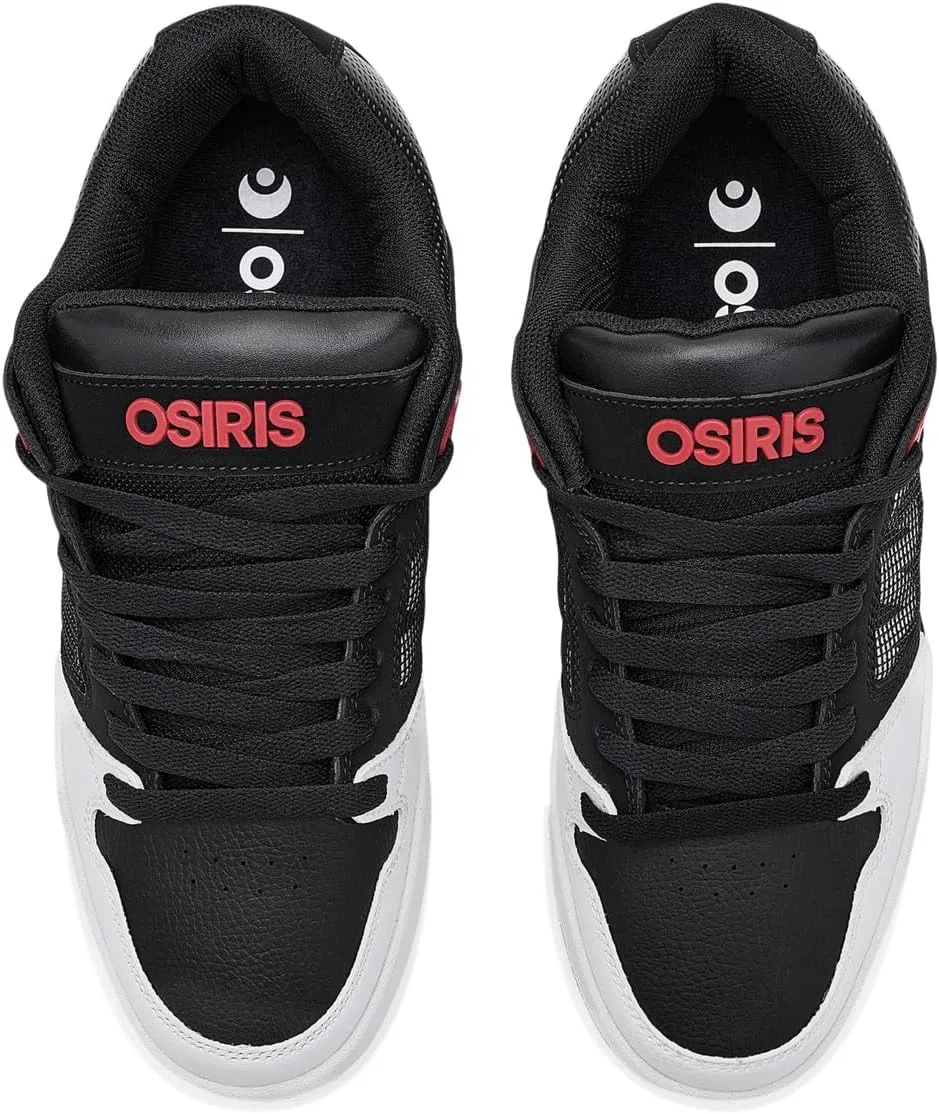 Кроссовки для скейтбординга Osiris White/Black/Red — фото 2