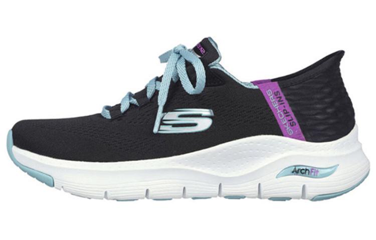 

Кроссовки Arch Fit женские с низким верхом, черные/белые Skechers