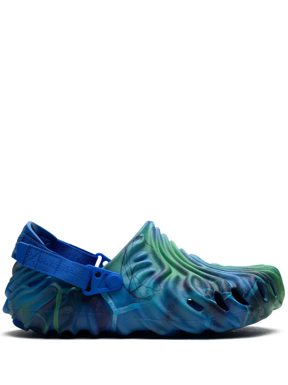 Клоги Crocs x Futura x Salehe Bembury Pollex 'Blue', синий